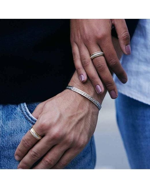 Charlotte's Web Jewellery White Trust In Life Silver Spinning Ring