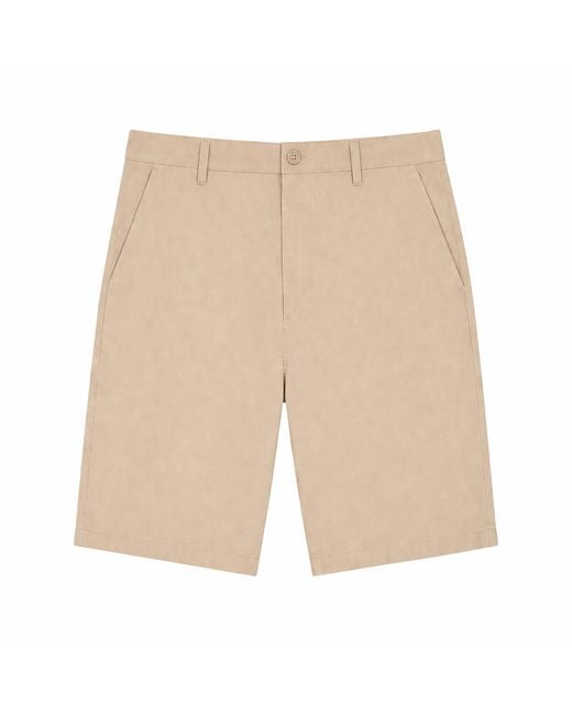 Ashita Fernandes Natural Neutrals Silven Linen Shorts