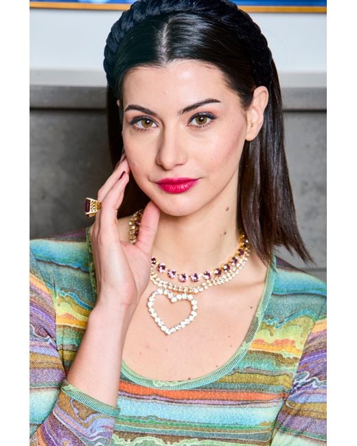 Laura Gray Black Adjustable Crystal Riviera Necklace
