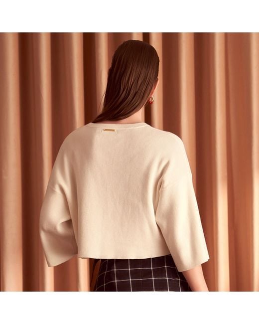 Emma Wallace White Raisa Top