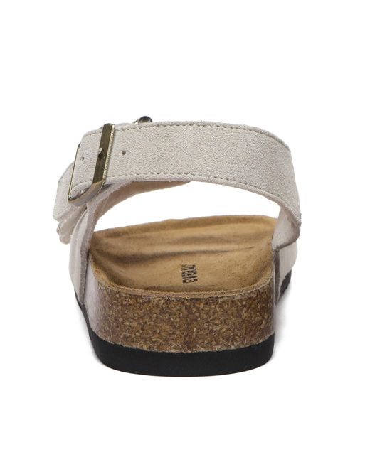 EverAu Australia White Flame Leather Sandals