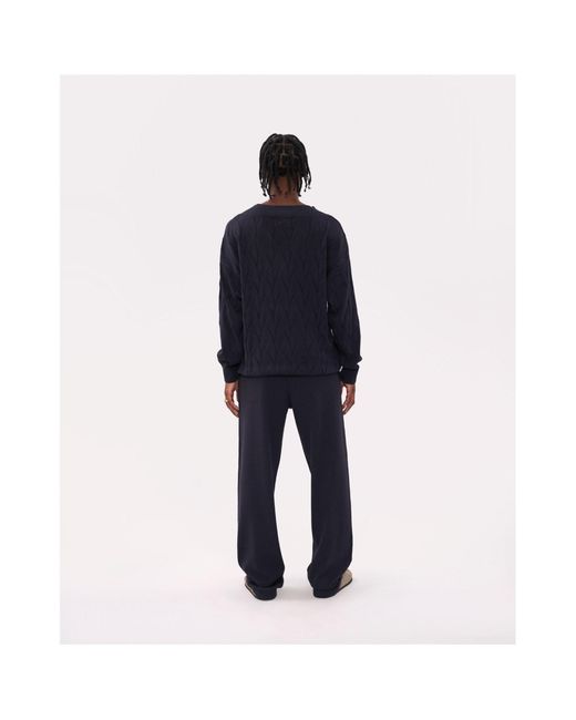 La Granni Blue Oversized Jumper for men