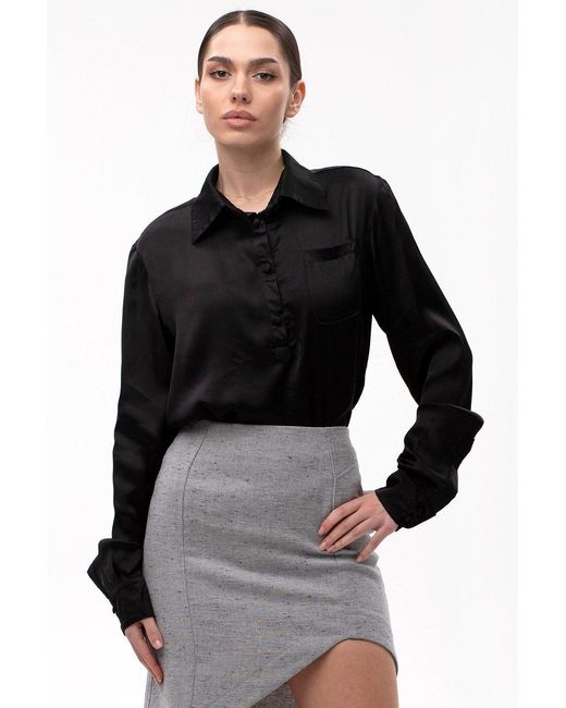 Maison Bogomil Black Pullover Shirt