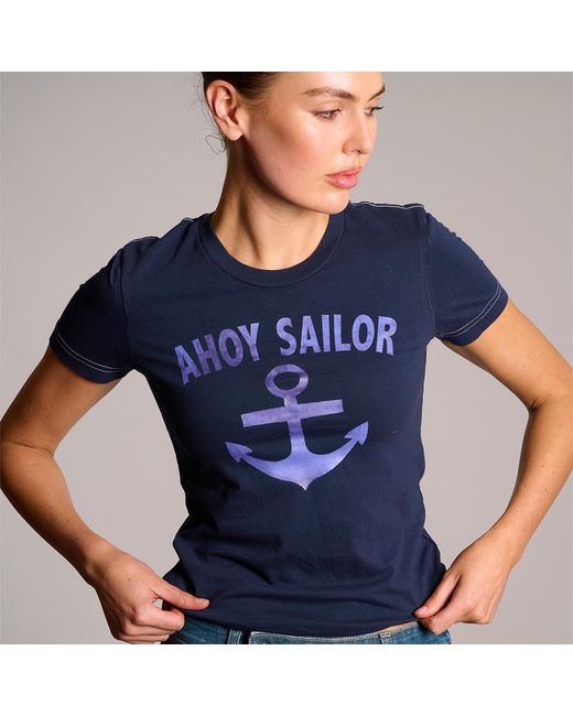 Love and Nostalgia Blue Margot Tee