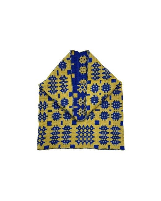 Mabli Blue Carthen Merino Tube Scarf