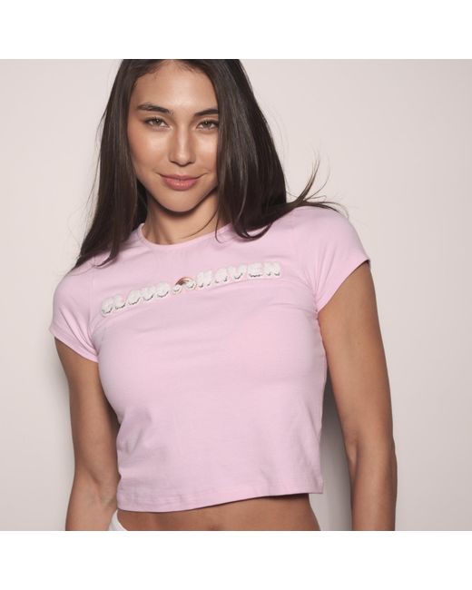 Cloud Haven Pink Baby Tee