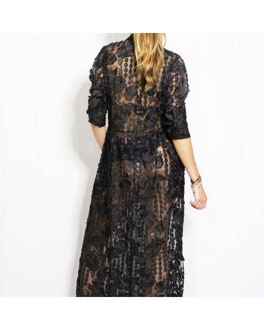 Boutique Kaotique Black Lace Dress