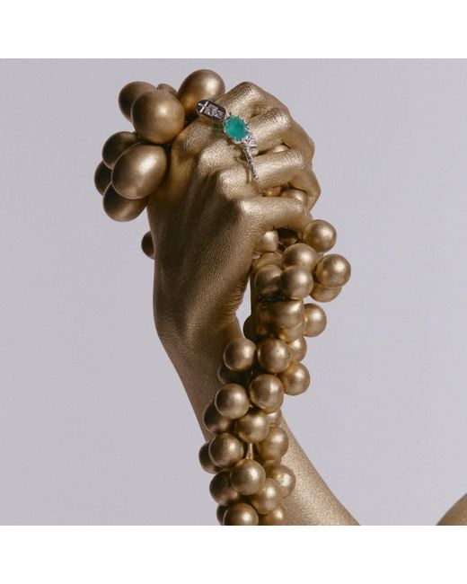 Stefan Tiron Green Marée Silva Limited Edition Ring