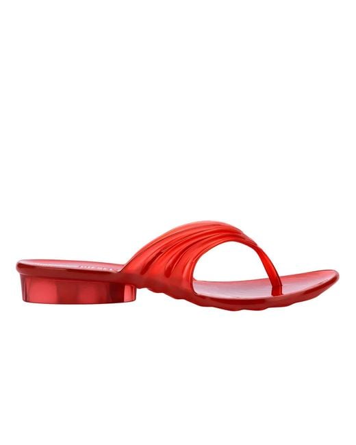 Melissa Red Quantum Thong X Diesel