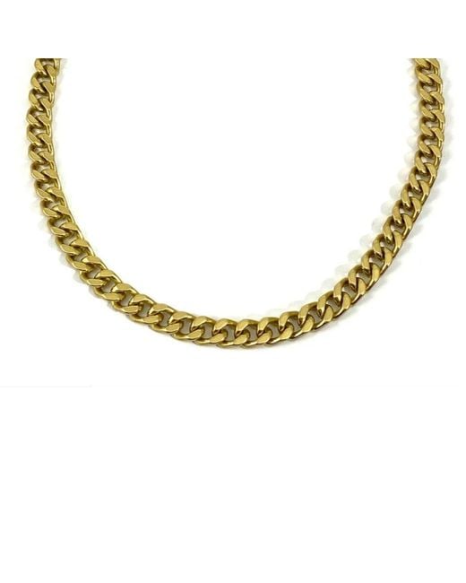 Rachel Nathan Metallic Perfect Curb Necklace