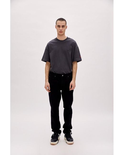 Pcfg Black Straight Fit Denim for men