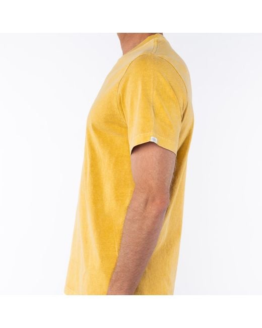 Ariko Yellow Sunrise Beach T-Shirt for men