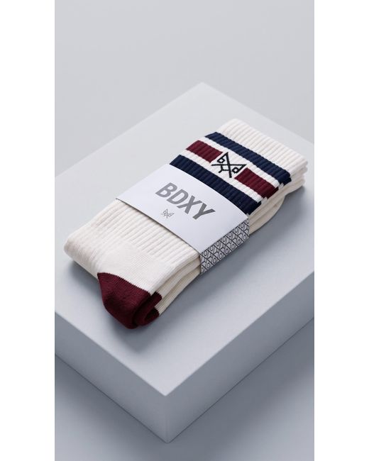 Bdxy Studio Blue The Runner Socks for men