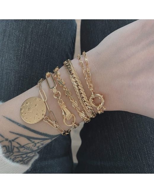 IN CAUDA VENENUM Metallic Archangel Bracelet