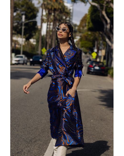 Andreeva Blue Marilyn Coat