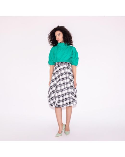 Bianca Popp White Wrapped Skirt