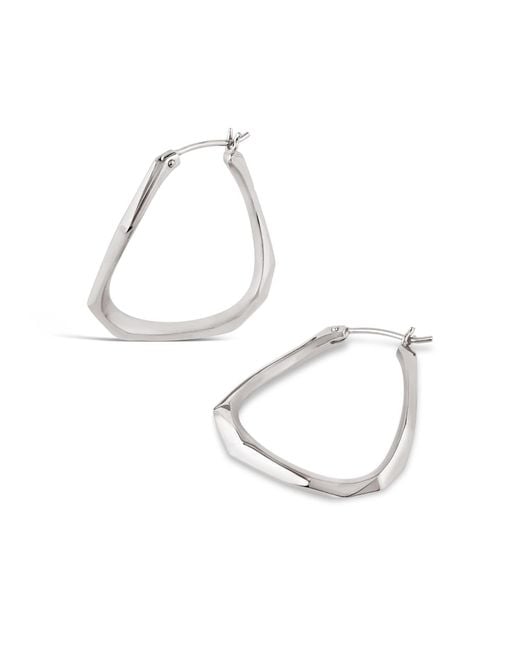 Dinny Hall Metallic Thalassa Medium Hoops
