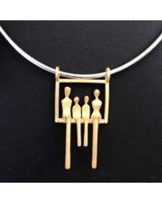 Yenny Cocq Llc Metallic Family Of Four