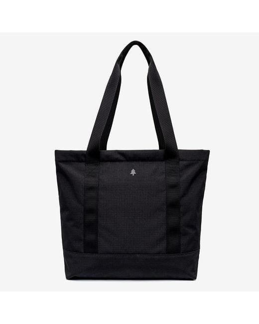 Lefrik Black Strata Tote Bag Lime Vandra