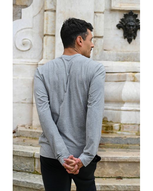 The Koozy Gray Nate Long Sleeve for men