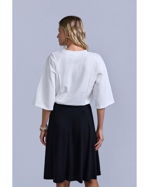 Rave on Trend Black Classic Skirt