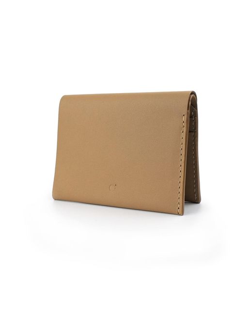 godi. Natural Bifold Leather Wallet
