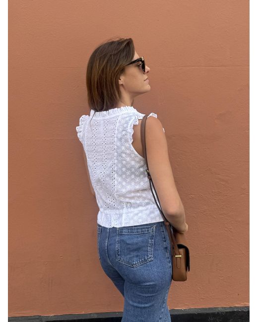 The Well Worn White The Marnie Top