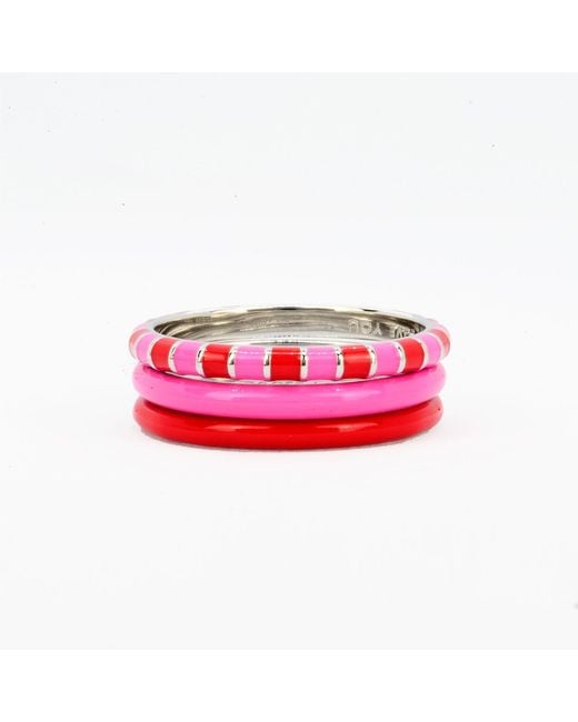 Pinnole Pink I Love You Ring Stack