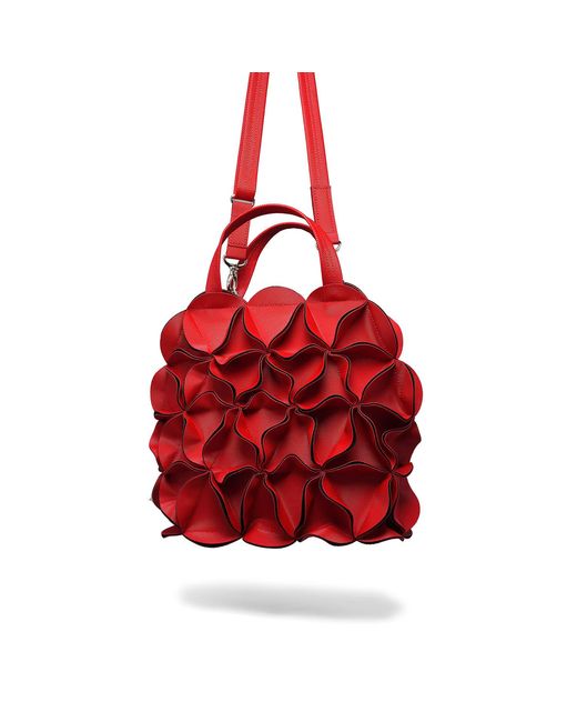 ELEMOOD_Japan Red Blossom Shoulder Bag Garden