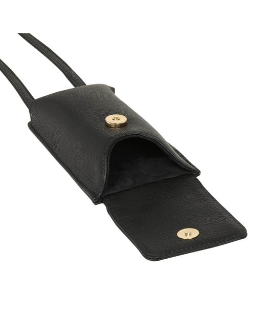 Luis Steven Black Smartphone Pouch