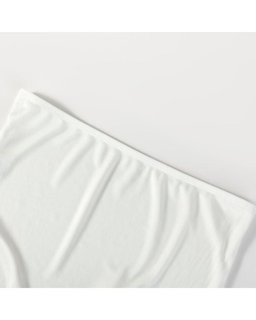 Soft Strokes Silk White Set Of Two Knitted Silk Mid Rise French Cut Pantie Shimmer Collection