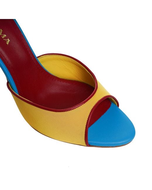 Ginissima Blue Vicky Heeled Sandals