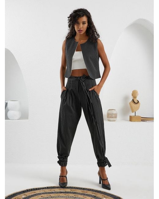 Lumina Eligma Black The Arabesque Pants Ensemble