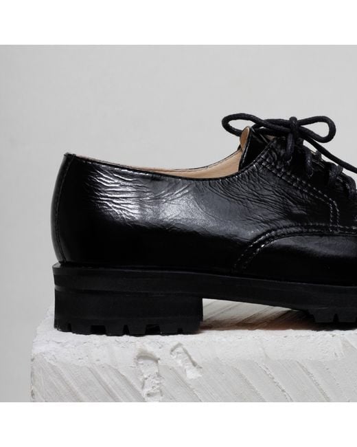 Mafalda Black Catarina Patent Loafer