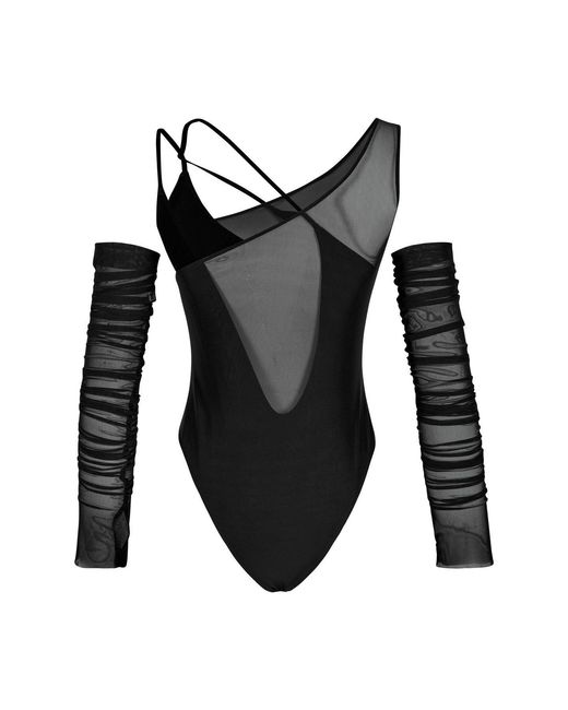 Growny Black Vero Bodysuit