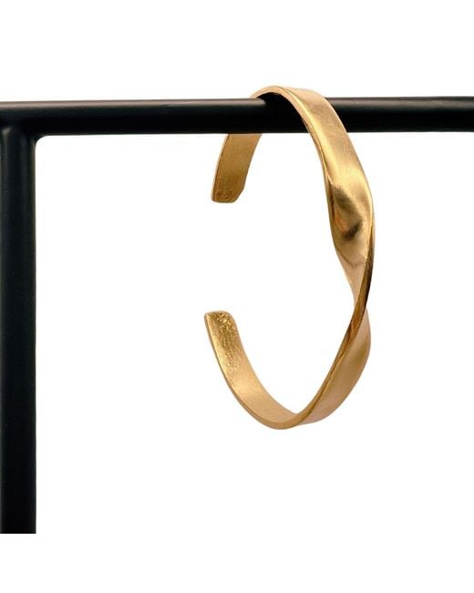 Les Reines Metallic Golden Arc for men