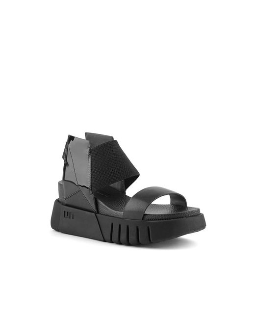 United Nude Black Delta 3D Sandal