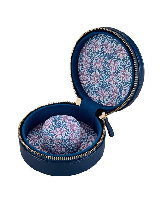 Wolf Blue Sophia Round Zip Jewellery Case