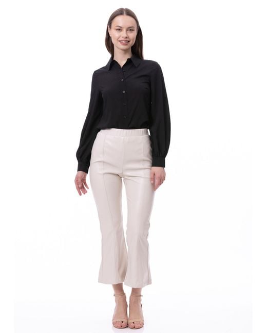 Carloslines Blue Button Down Long Sleeve Striped Satin Jacquard Shirt