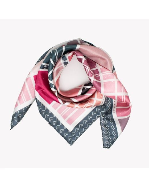 Lamberty Munich Pink Checkerboard Retro Lollypop