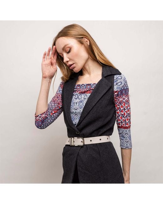 Farinaz Blue Fab Eastern Pattern