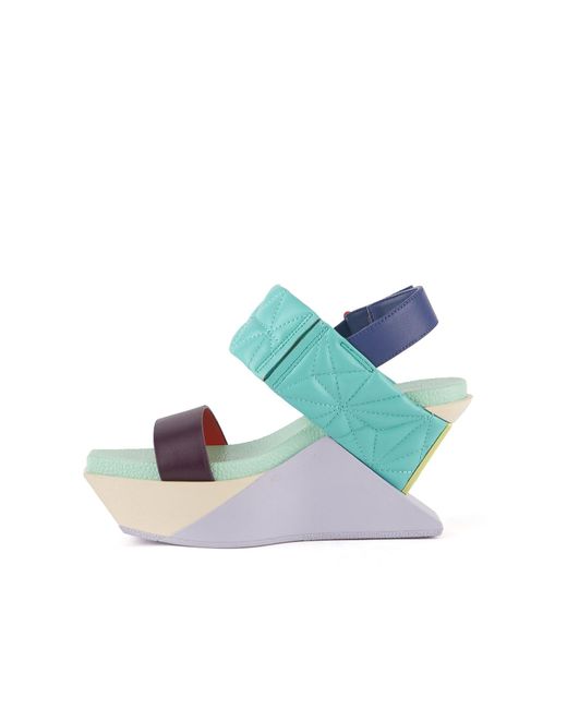 United Nude Blue Delta Wedge Puffy
