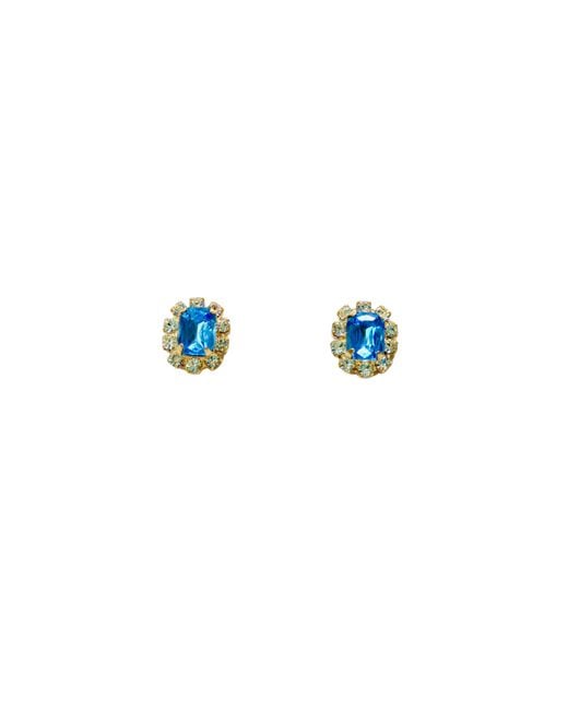 The Pink Reef Blue Petite Stud