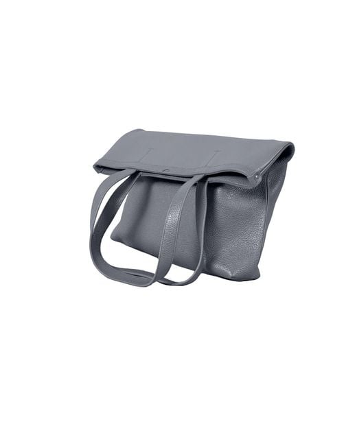 godi. Gray The Ivy Handmade Leather Tote Bag