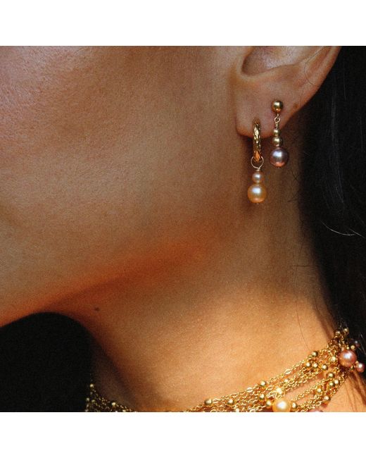 Marquise Swim Metallic Earrings