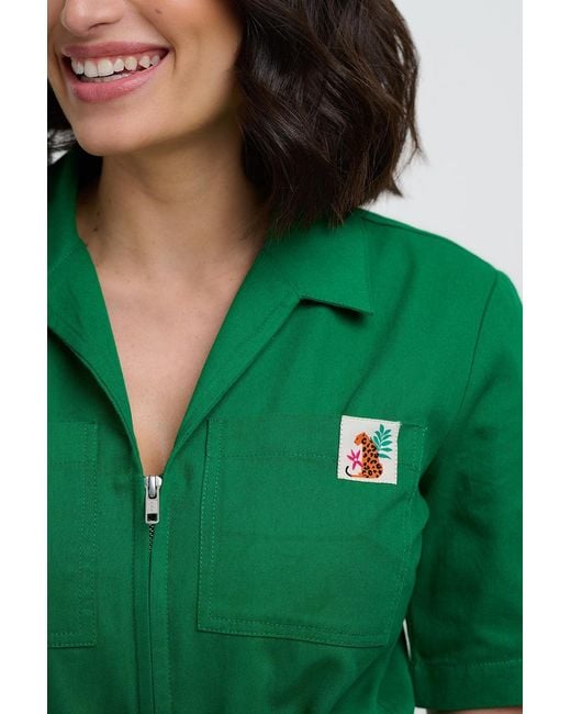 Sugarhill Green Meredith Boilersuit Bright