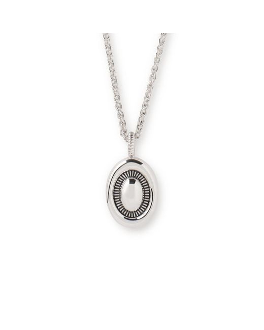 Stone Fruit Metallic Ranch Necklace