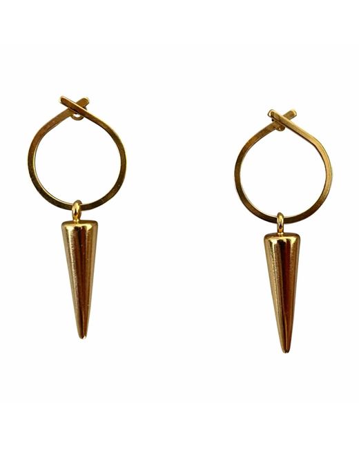 IN CAUDA VENENUM White Samsara Earrings