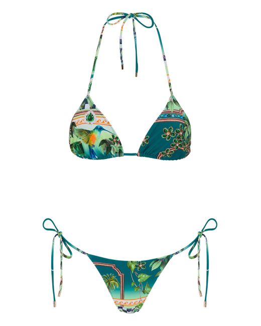 Sunkissed Green Le Triangle Top