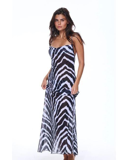Sunkissed Blue Beach To Bar Dress